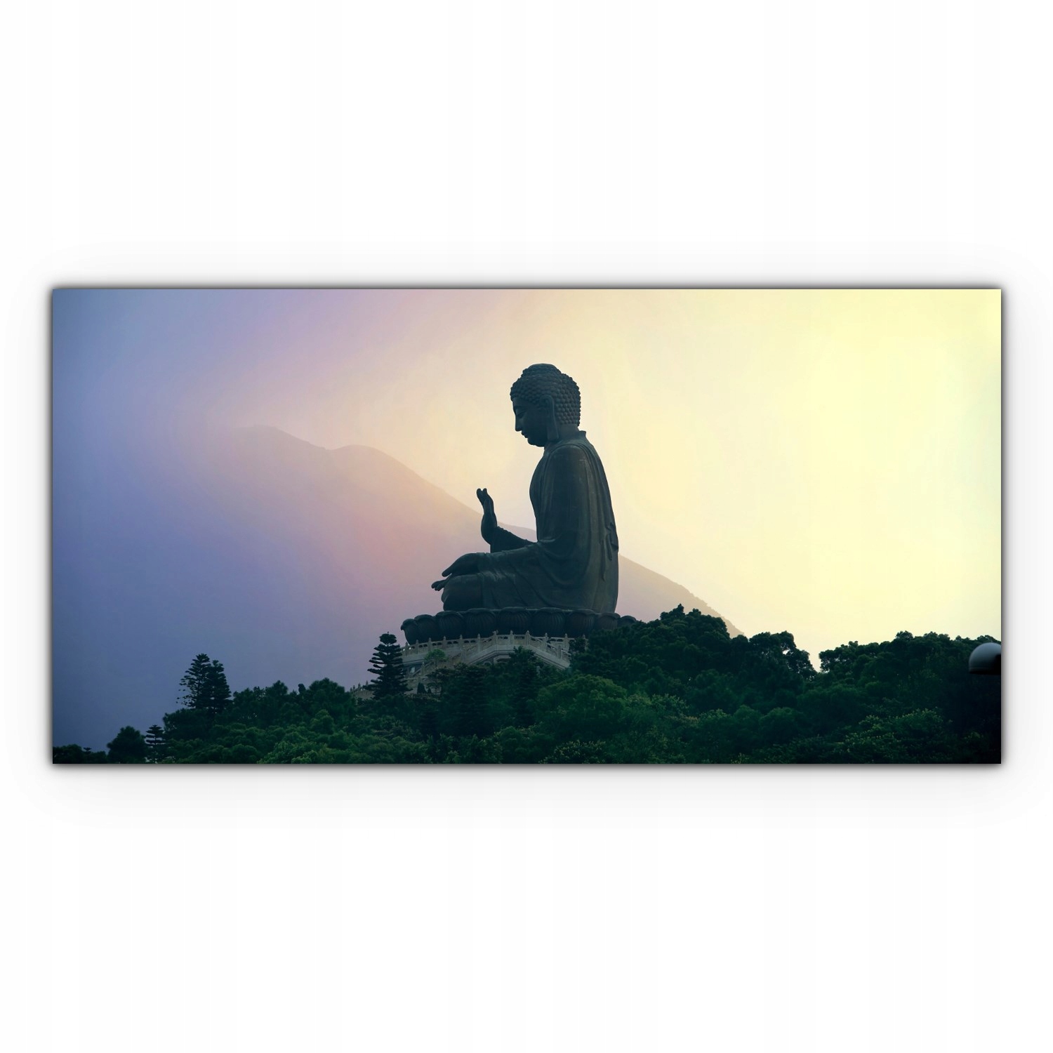 

Canvas płótno do sypialni 120x60 Hong Kong Budda