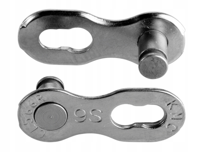 SPINKA SHIMANO KMC CL-566-EPT do łańcuchów 9-rzędowych 9rz (6,6mm) SREBRNA