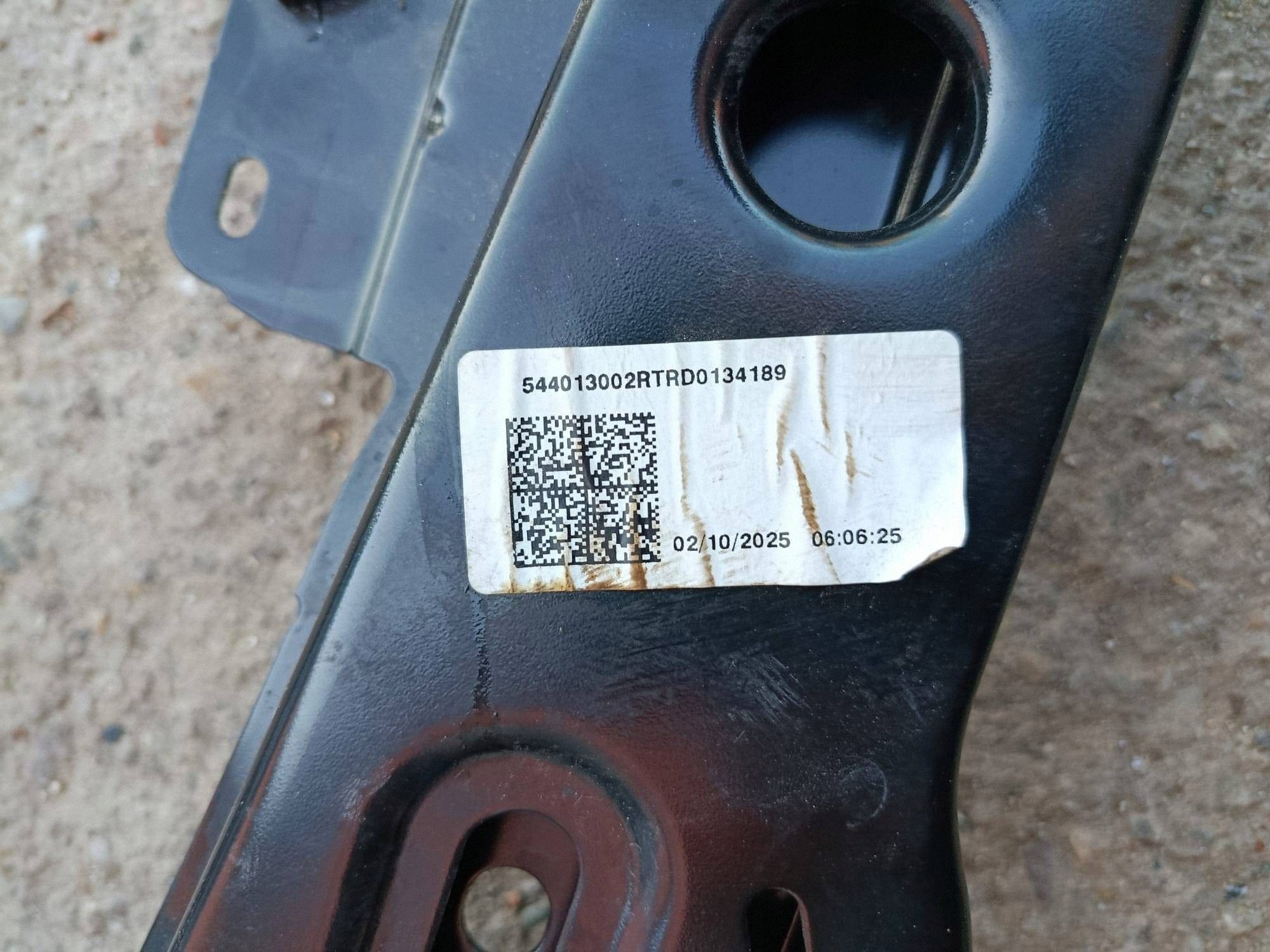 axle beam front subframe Dacia Bigster 4x4 544013002R 544017328R