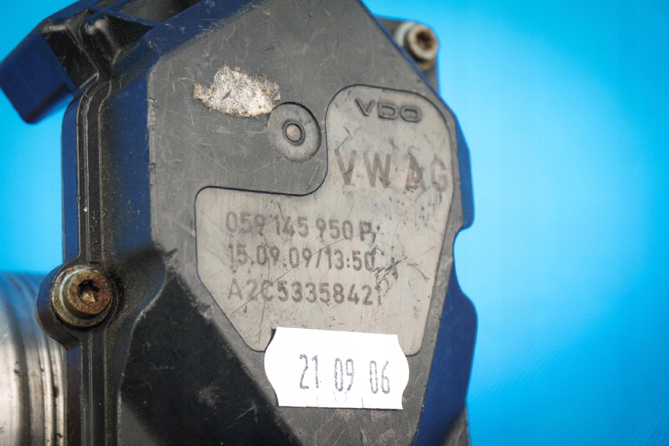 Vanne boitier papillon Audi Q7 A4 A5 A6 A7 A8 4H 059145950P