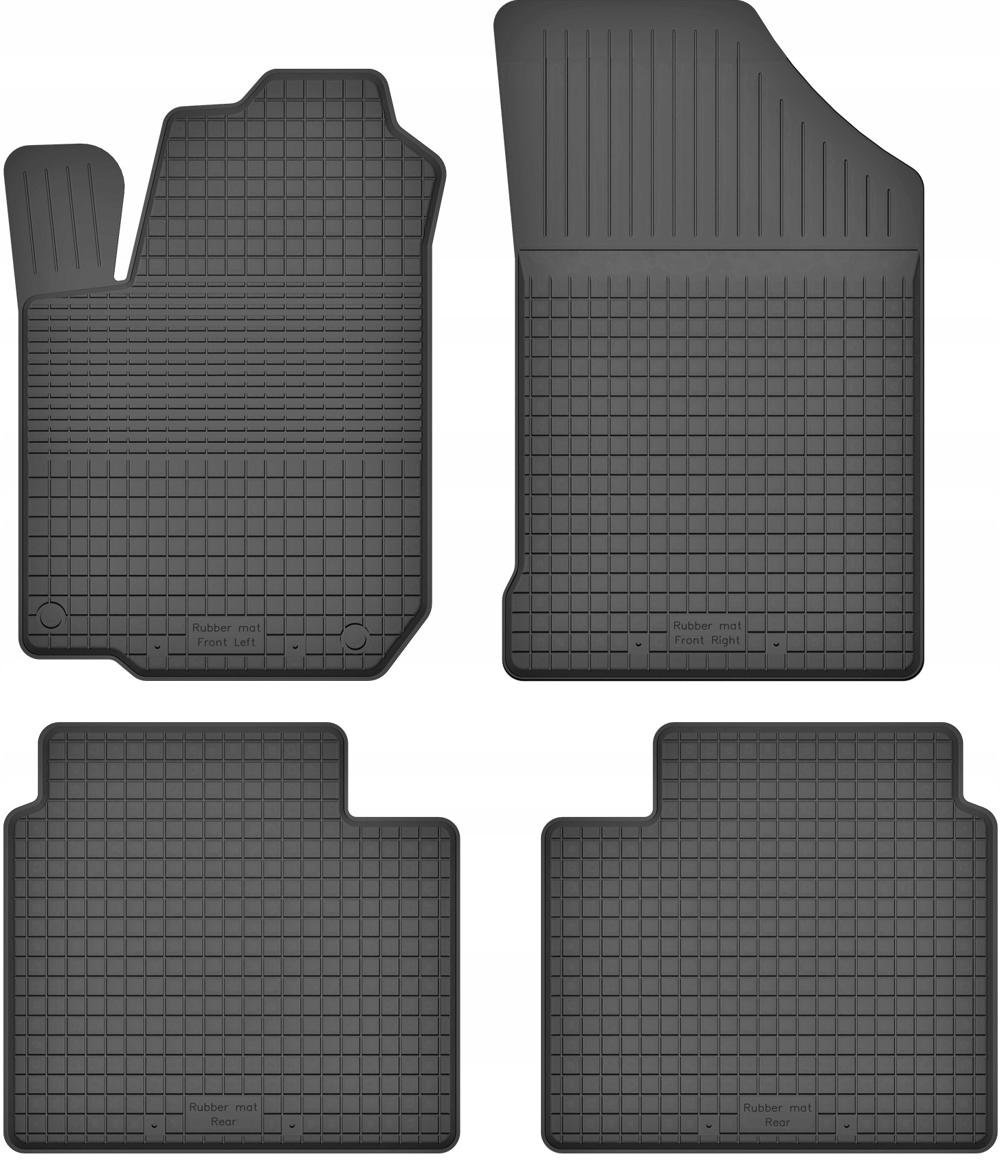 

Dywaniki gumowe korytka do Toyota Prius 2 II 03-09