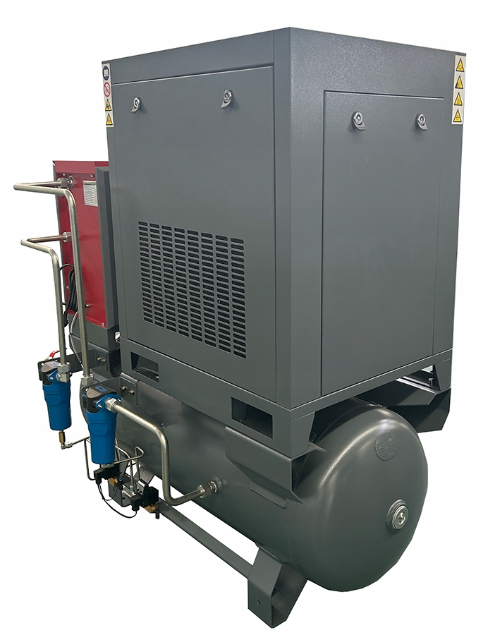 Kompresor śrubowy z osuszaczem KKS 7,5/300 FD 850 l/min 5,5 KW Falownik Typ kompresor olejowy