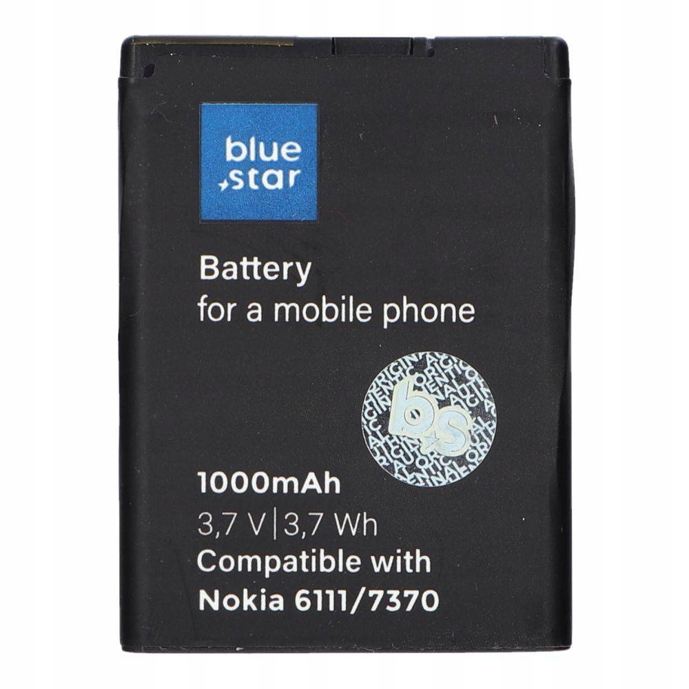 Bateria Do Nokia 6111/7370/n76/ 2630/2760/n75/2600 Classic 1000 Mah Li-Ion