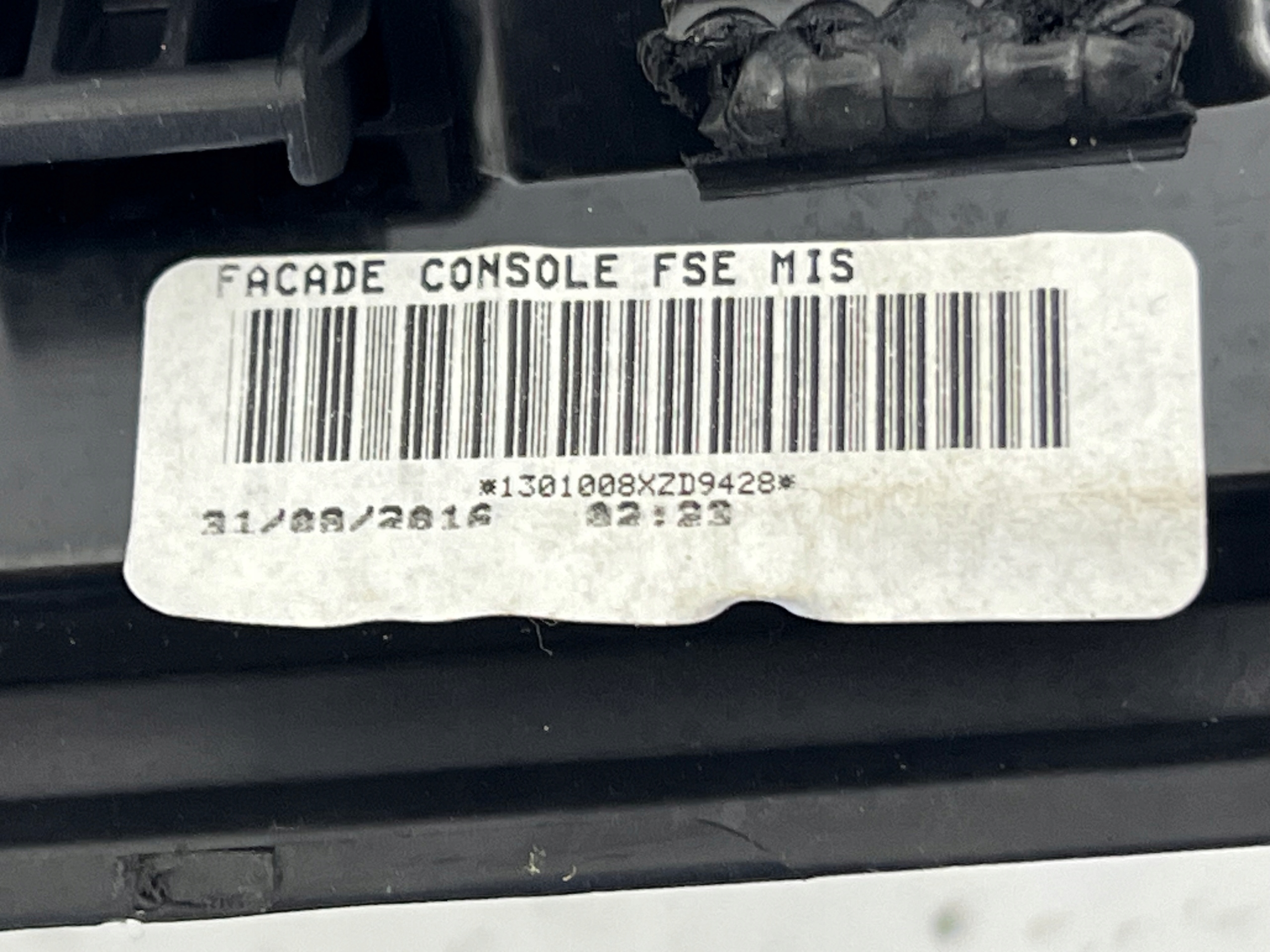 rahmen blende abdeckung schalt getriebe PANEL PEUGEOT 308 II 98088086XU