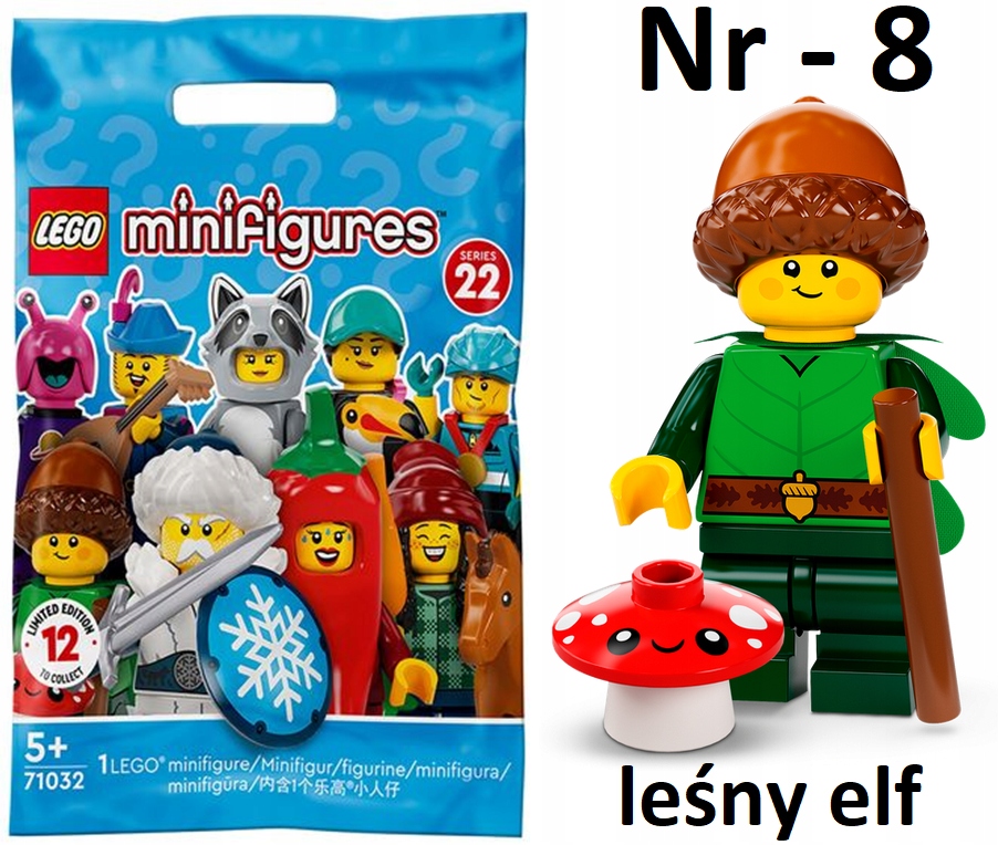 

Lego 71032 Minifigures Leśny Elf Nr 8