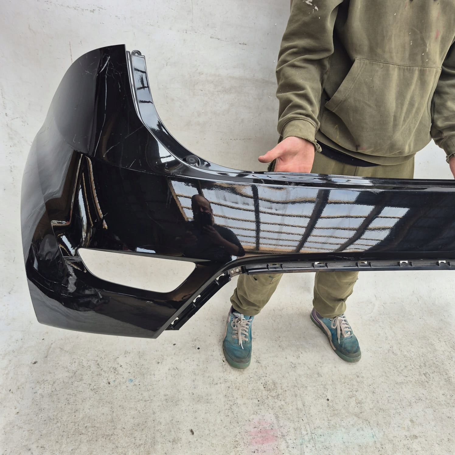 HYUNDAI IX20 10-19 bumper rear part rear
