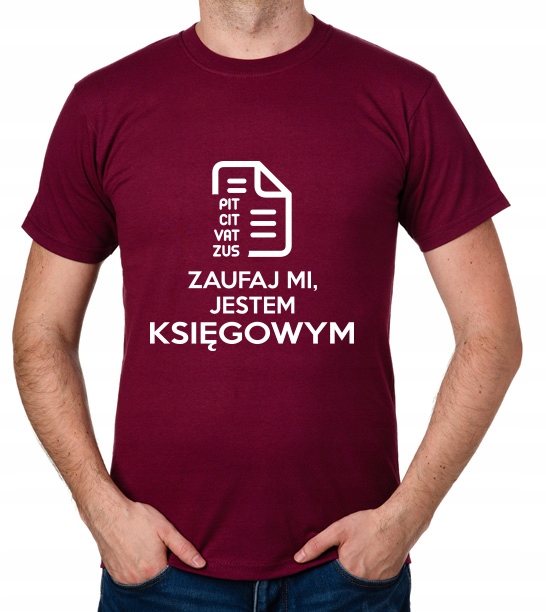 

koszulka Zaufaj MI Jestem Księgowym prezent