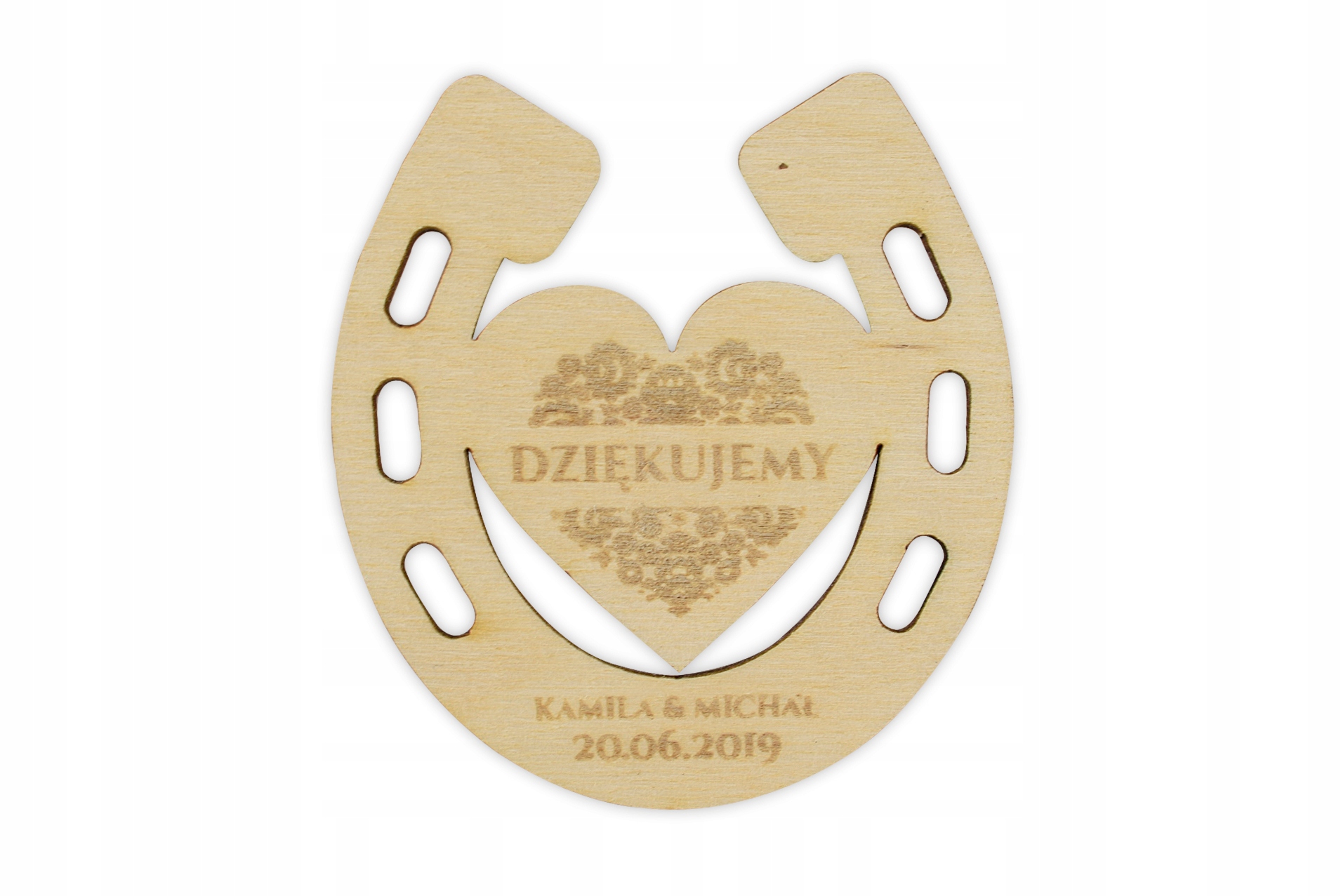 

Magnes podziękowanie dla gości - podkowa, podkówka