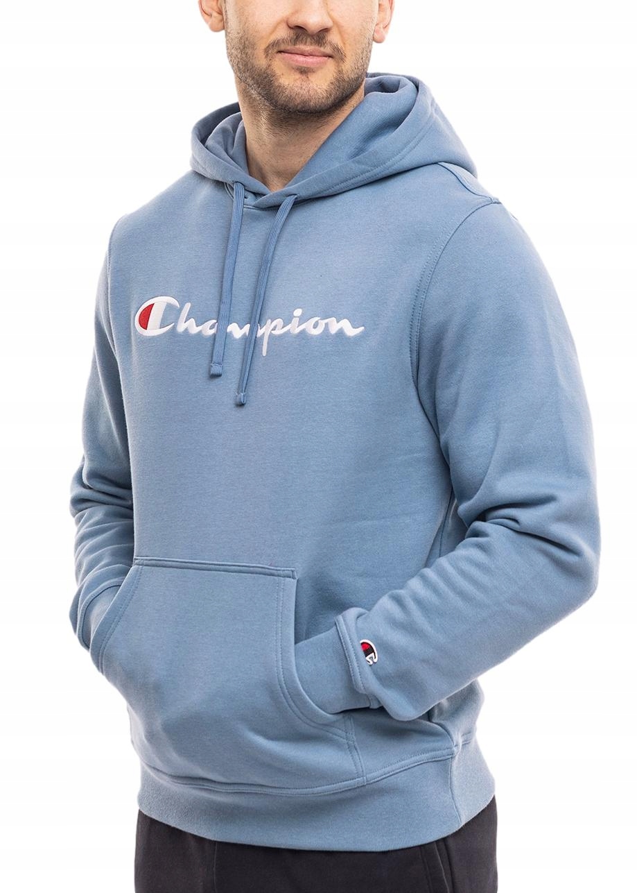 Pánská Mikina Champion Sportovní tepláková s kapucí Bavlněná mikina vel M