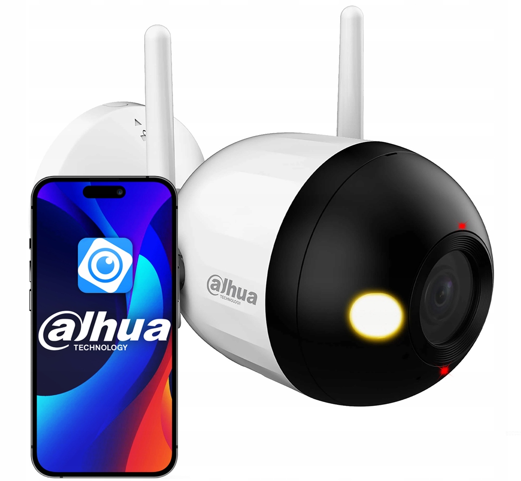 WiFi Kamera Dahua Venkovní 4MPx 2K+ F4C-PV s Aktivním Odstrašováním a Zvukem