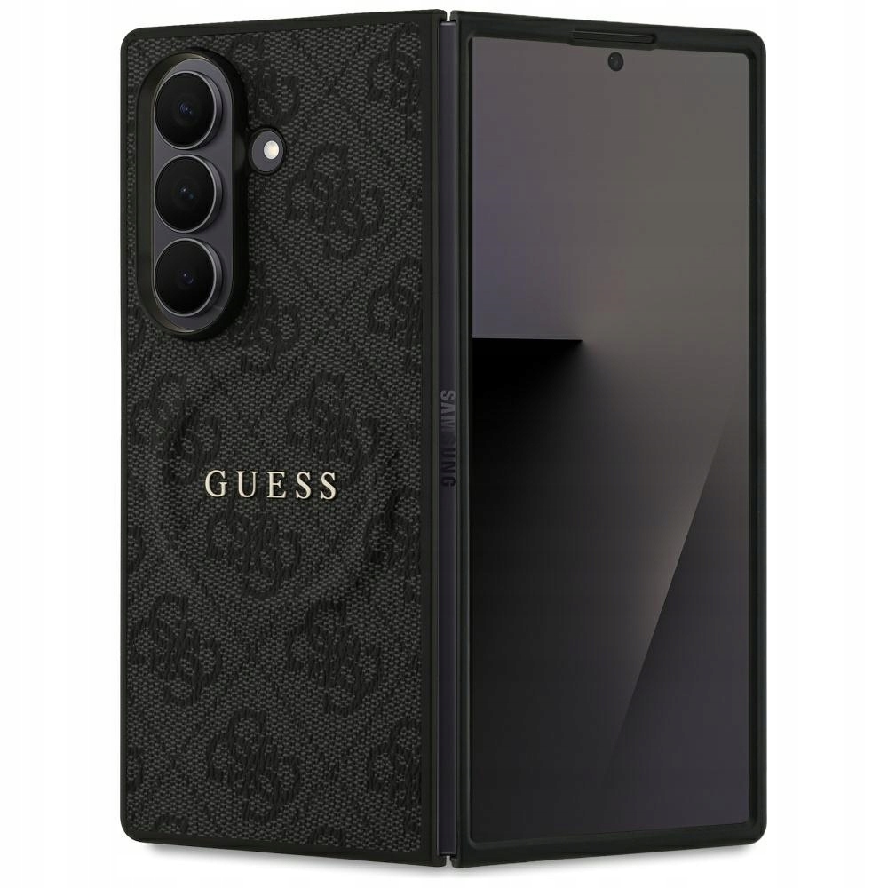 Etui Guess 4G Classic MagSafe do Samsung Galaxy Z Fold7 czarny