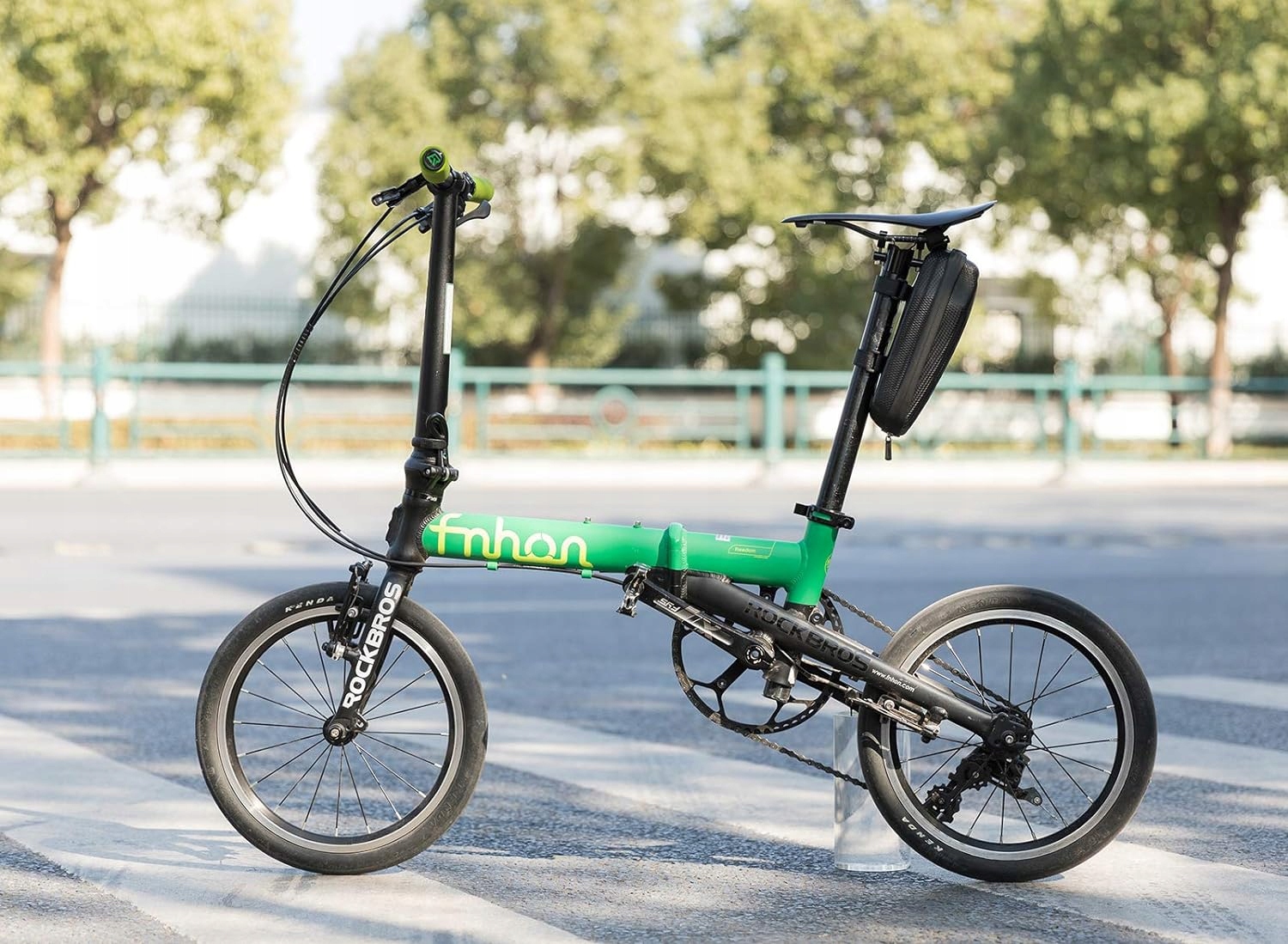 ROCKBROS Torba na Ramę Roweru, Wodoszczelna do MTB, Rower Składany, L=1,5L Pojemność 1.5 l