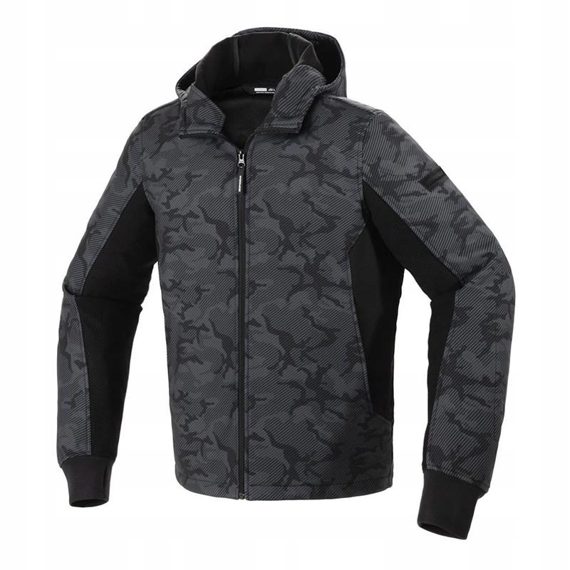 Motocyklová mikina Spidi Hoodie Armor Evo Black Camo čierna/sivá Darčeky