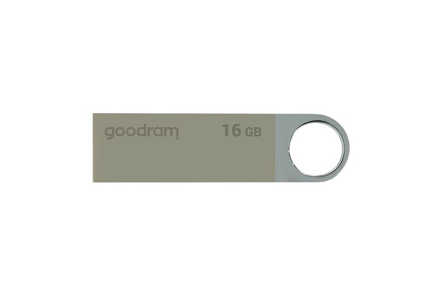 Pendrive GoodRam UUN2 UUN2-0160S0R11 (16GB; Usb 2.0; kolor srebrny)