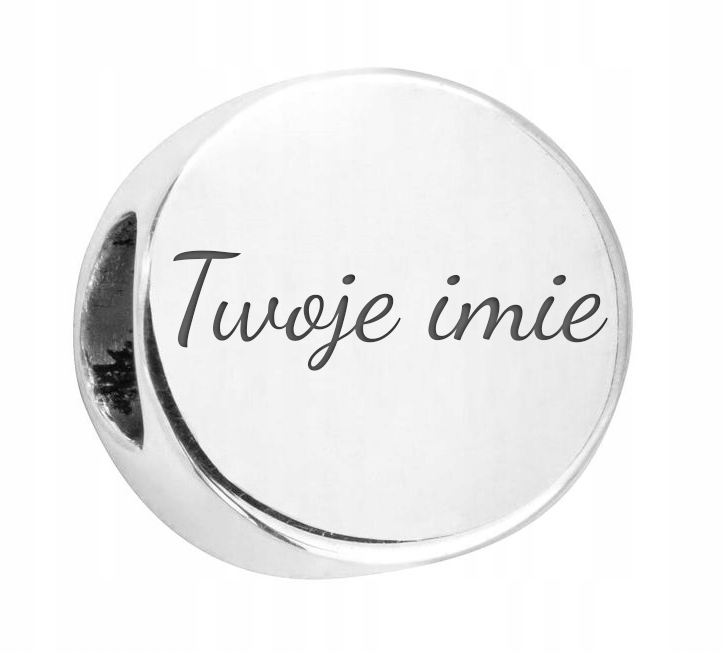 

Charms Twoje Imię srebro 925 + Grawer