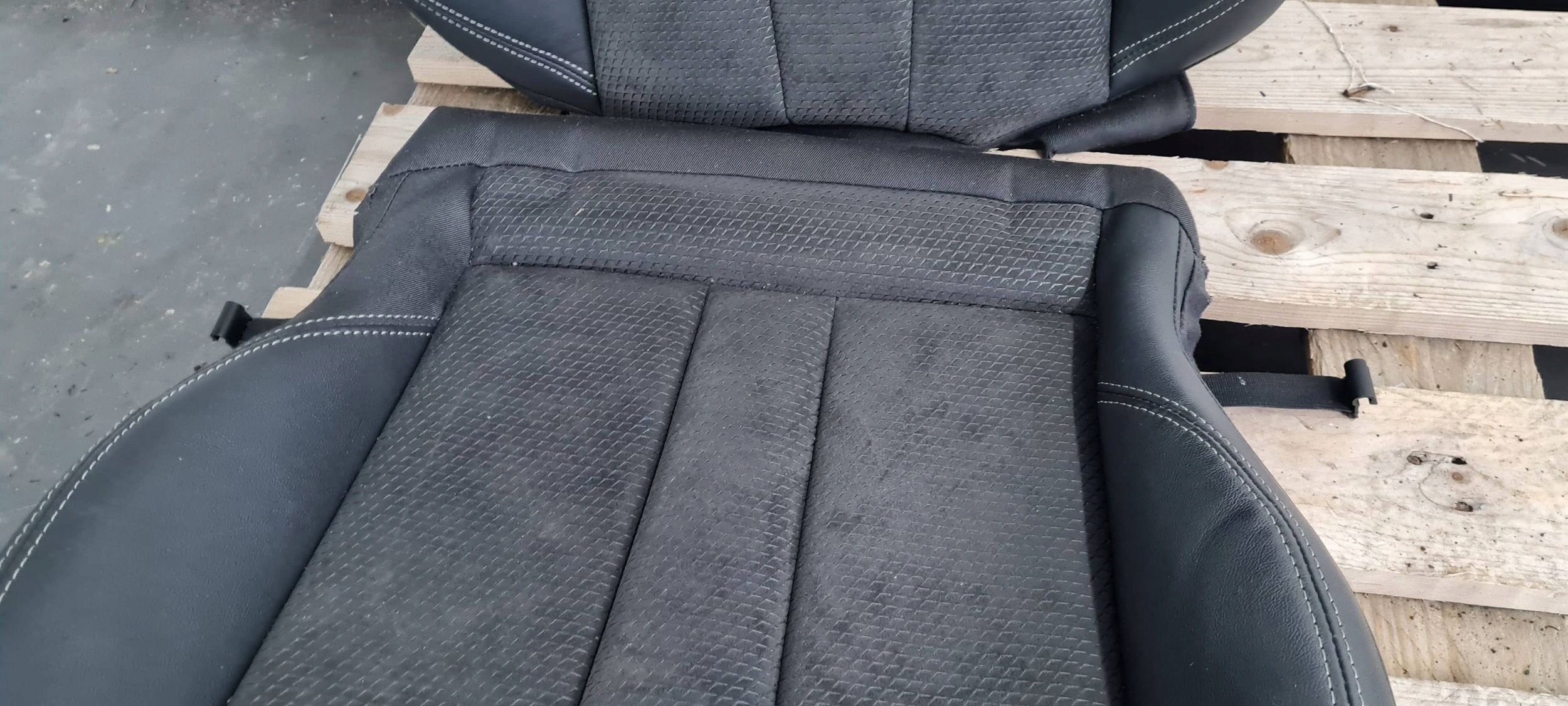 A5 8W LIFT side seat seat ALCANTARA leather SLINE left front A4 B9 8W