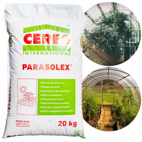 Preparat Do Zacieniania Szklarni Parasolex 20 Kg Zaciemnianie Szkła Szyb