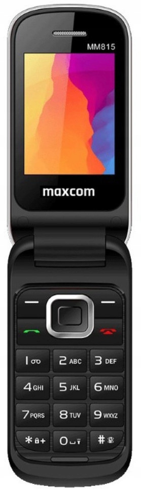 Telefon komórkowy Maxcom MM817 Szary Usb-c Bateria 1000 mAh