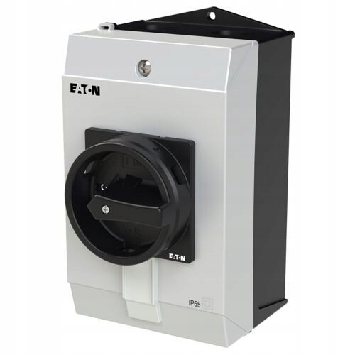 Hlavní vypínač, 3-rychlostní+1NO+1NC, 40A, funkce nouzového zastavení,