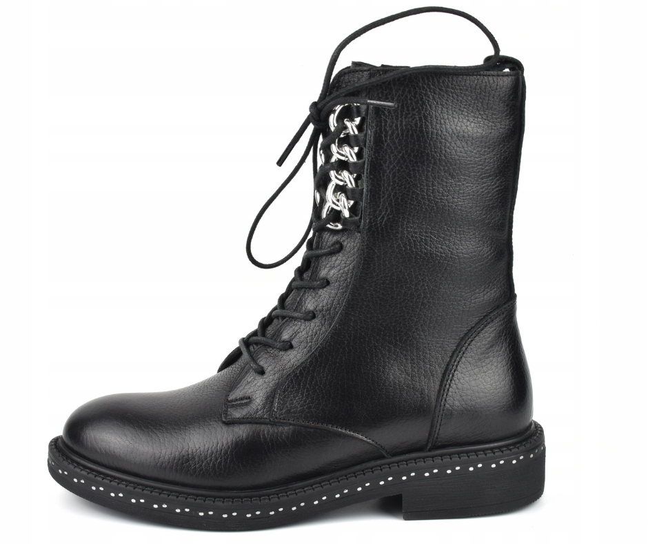 Dámské kozačky Venezia L030LEBLOBB034BL, lícová kůže, černá vel. 36