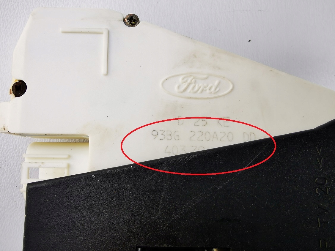 SHARAN GALAXY ALHAMBRA ZAMEK DRZWI TYL PRAWY LIFT Producent części Ford OE