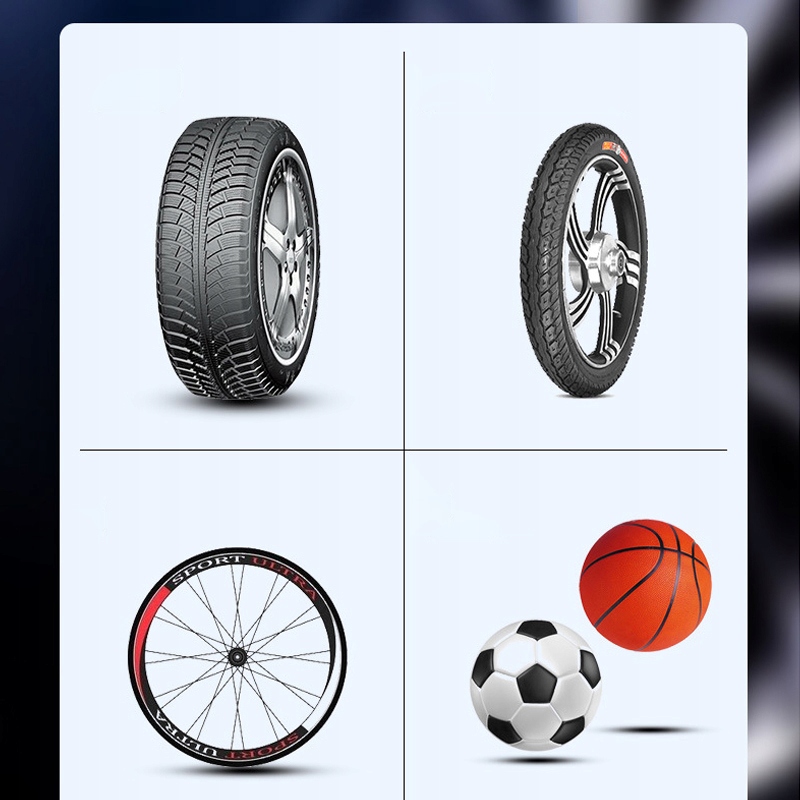 Батарея насоса велосипеда компрессора автомобиля