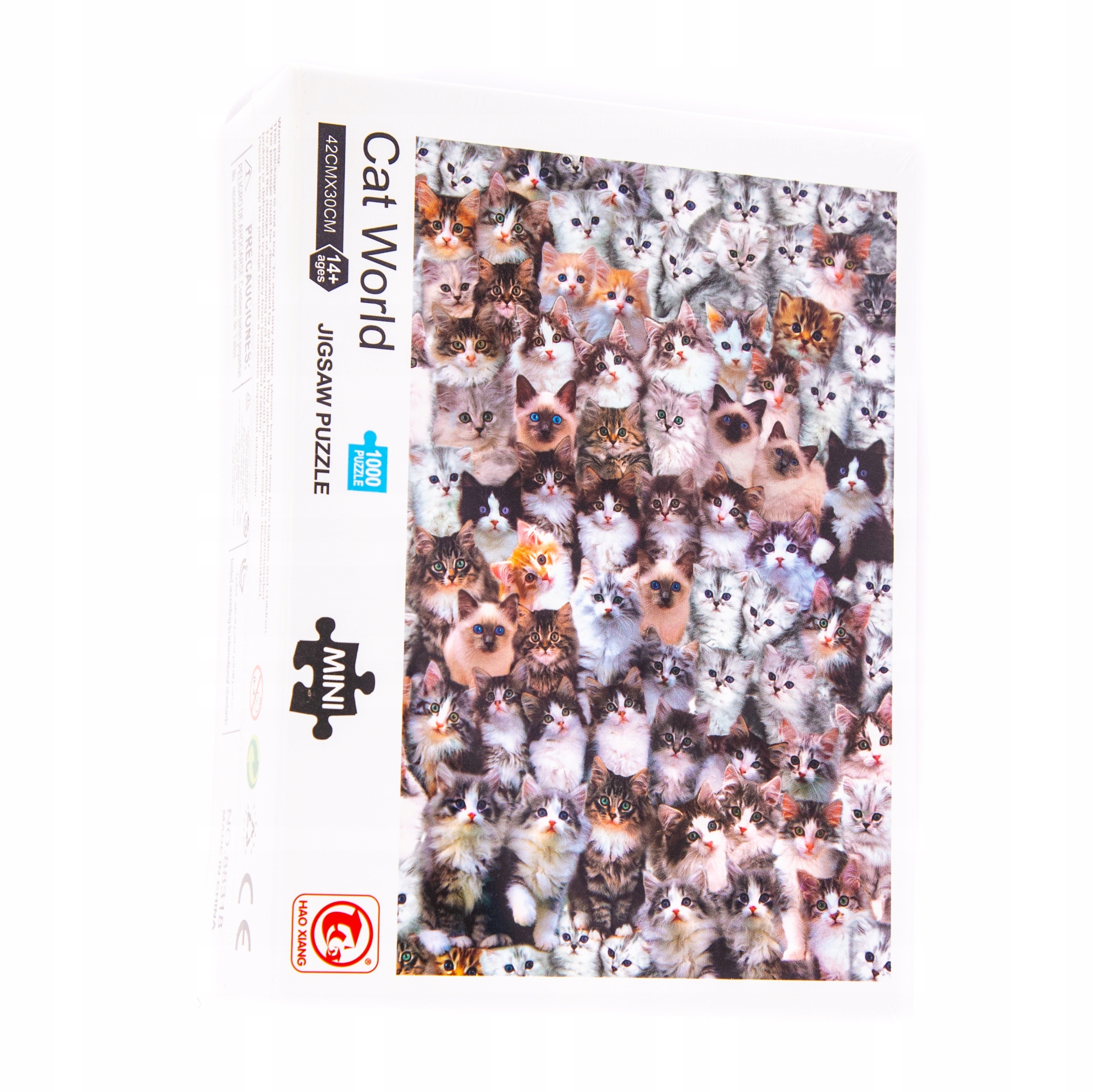 PUZZLE MINI 1000el. Koci świat Koty Kotki