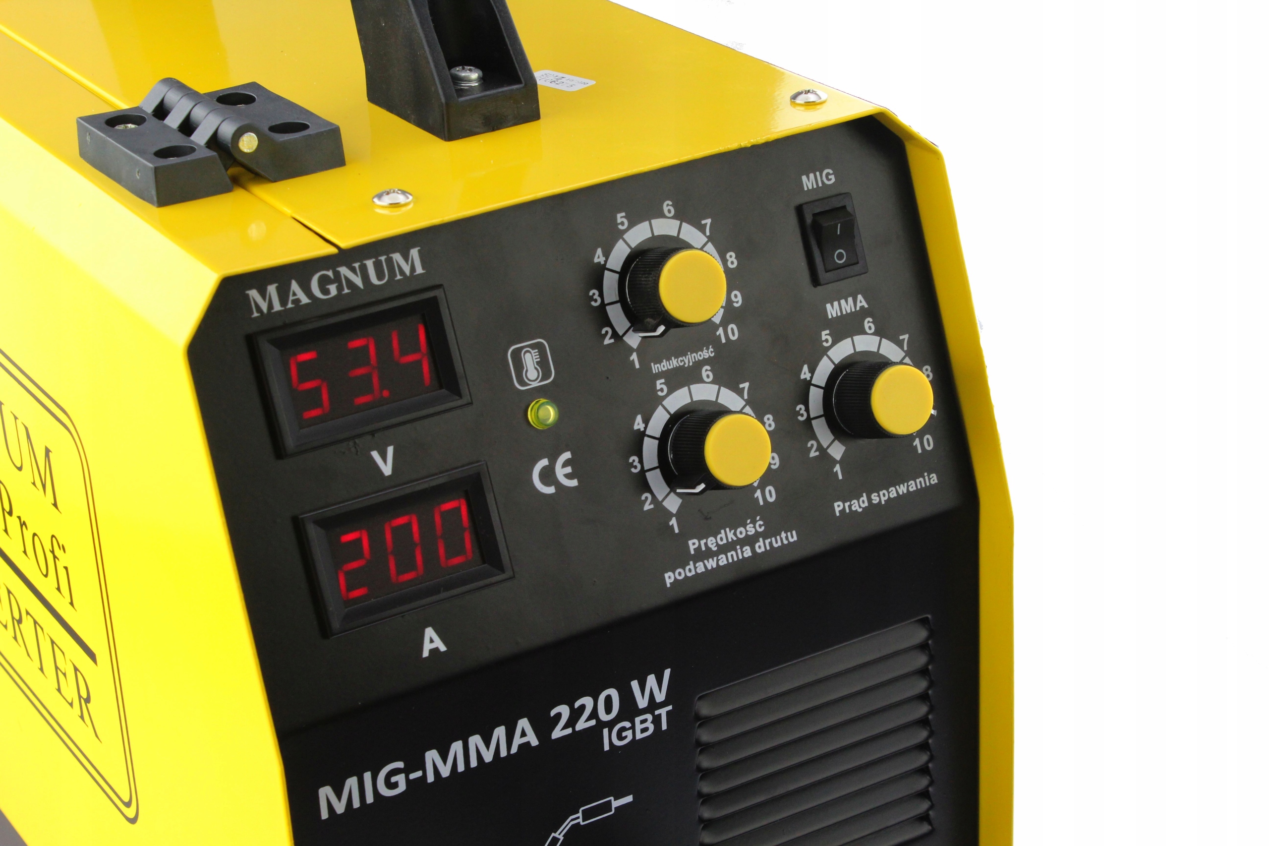 Spawarka migomat MIG MAG Magnum MIG 220W MMA ZESTAW Metody spawania MIG/MAG MMA