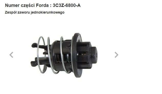 Ford 3C3Z-6800-A Ventil