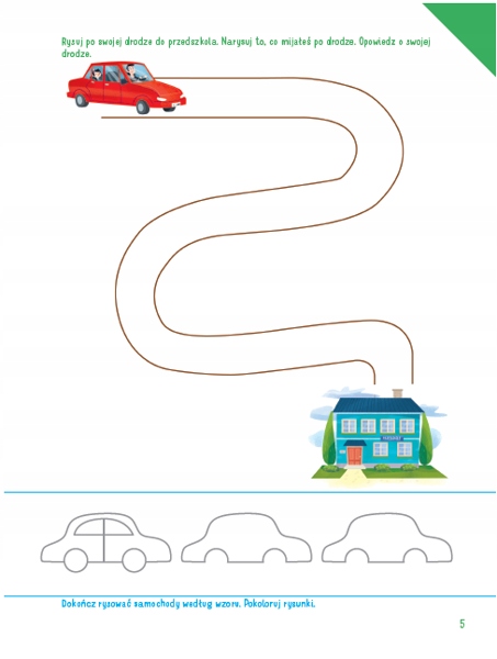 OLEK I ADA Sześciolatek Poziom B+ KARTY PRACY cz 5 ISBN 9788378748687