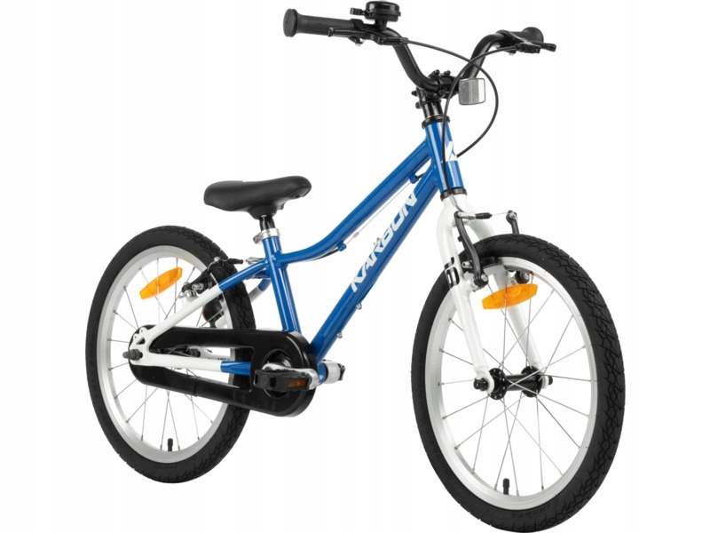 Rower dziecięcy Karbon Superlight 18 cali dla chłopca Niebieski