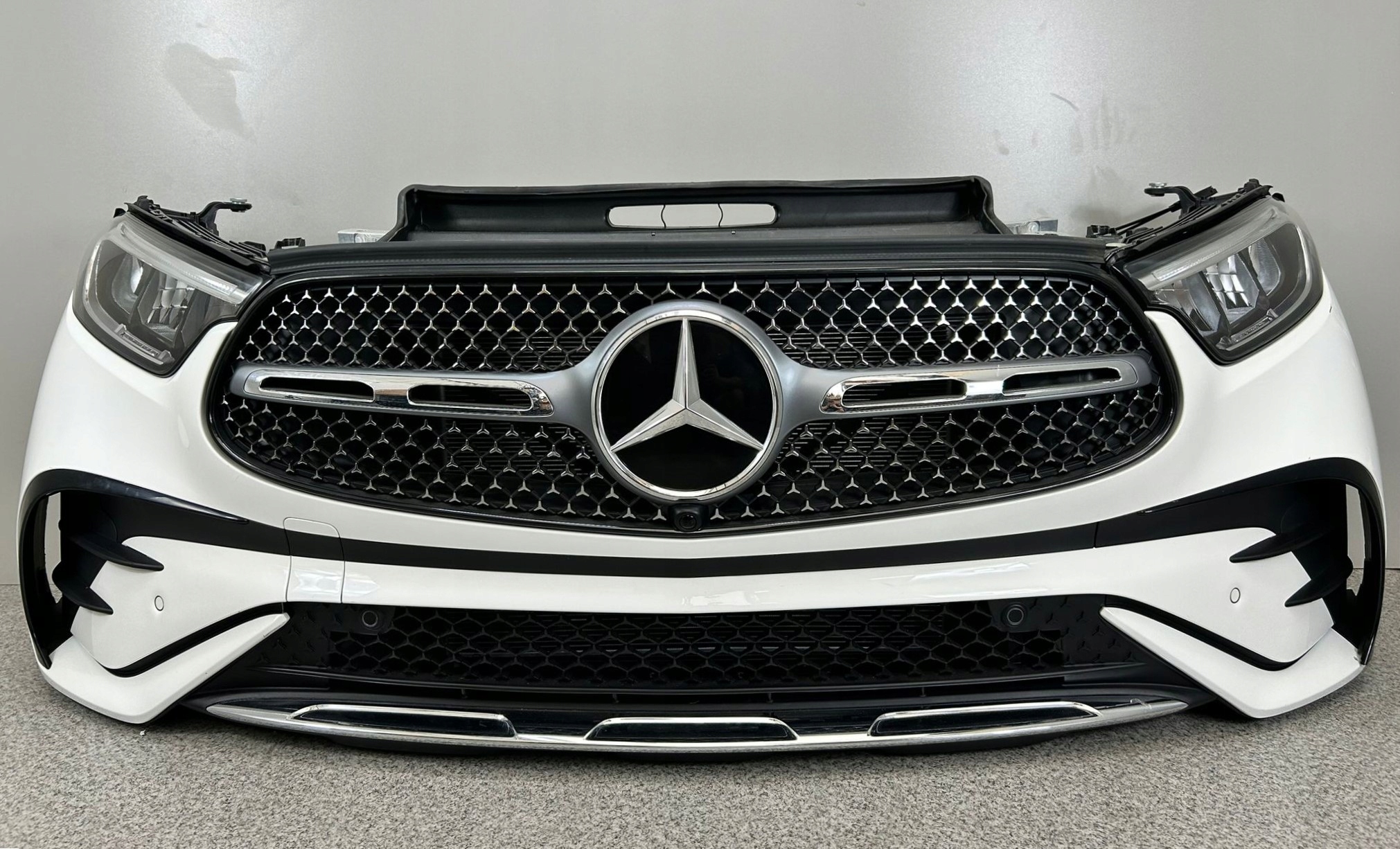 MERCEDES GLC W254 X254 AMG ZDERZAK CHŁODNICE PAS WZMOCNIENIE LAMPY LED