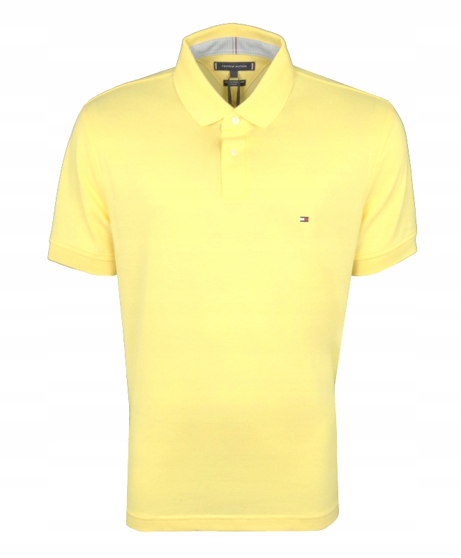 Tommy Hilfiger pánské polo žluté, M