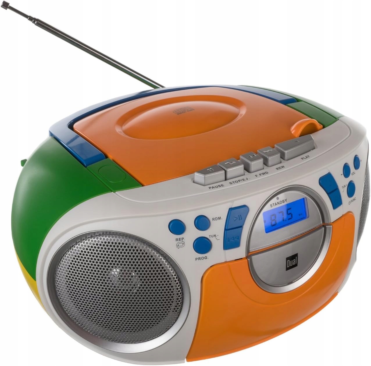 Radio boombox Dual P70 CD kasety magnetofonowe retro FM Marka OK