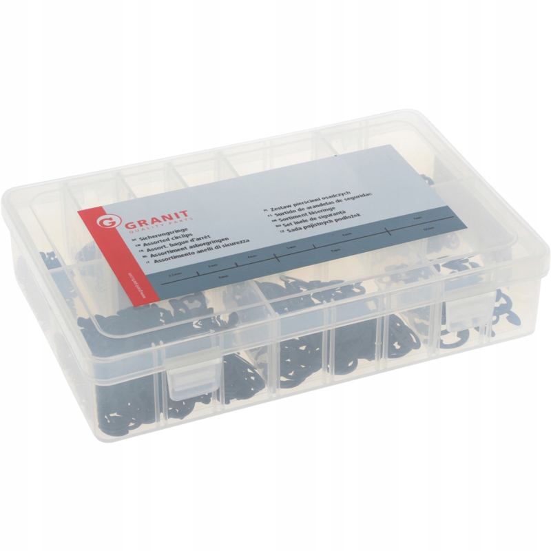 НАБОР СТОПОРНЫХ КОЛЕЦ ТИПА E ГРАНИТ