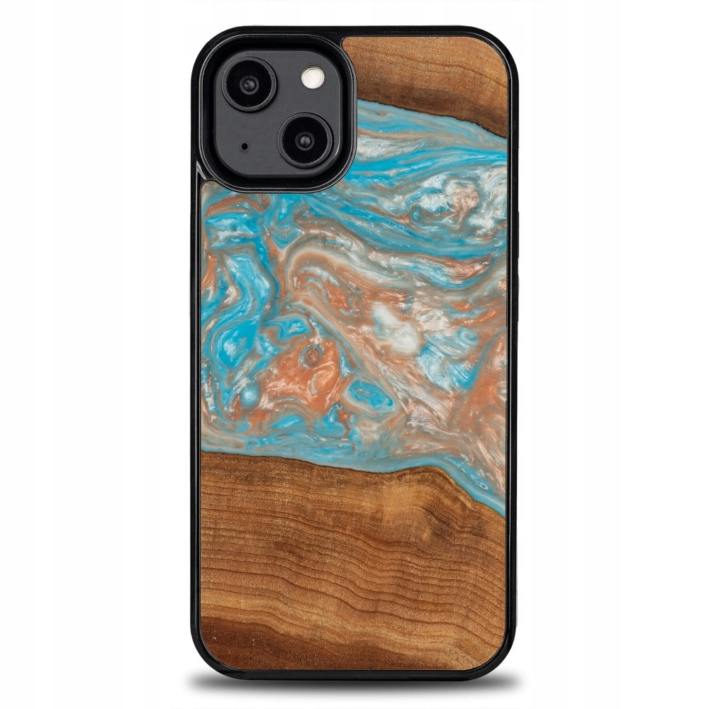 Etui Bewood Unique do iPhone 14 Planets Saturn