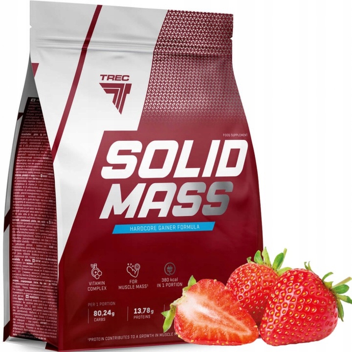 Trec Gainer Solid Mass 5800 G Doplněk Stravy Bílkoviny