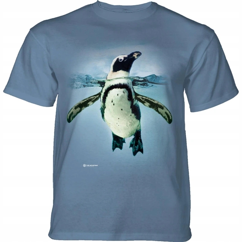 Pánske tričko The Mountain Swimming Penguin XXL
