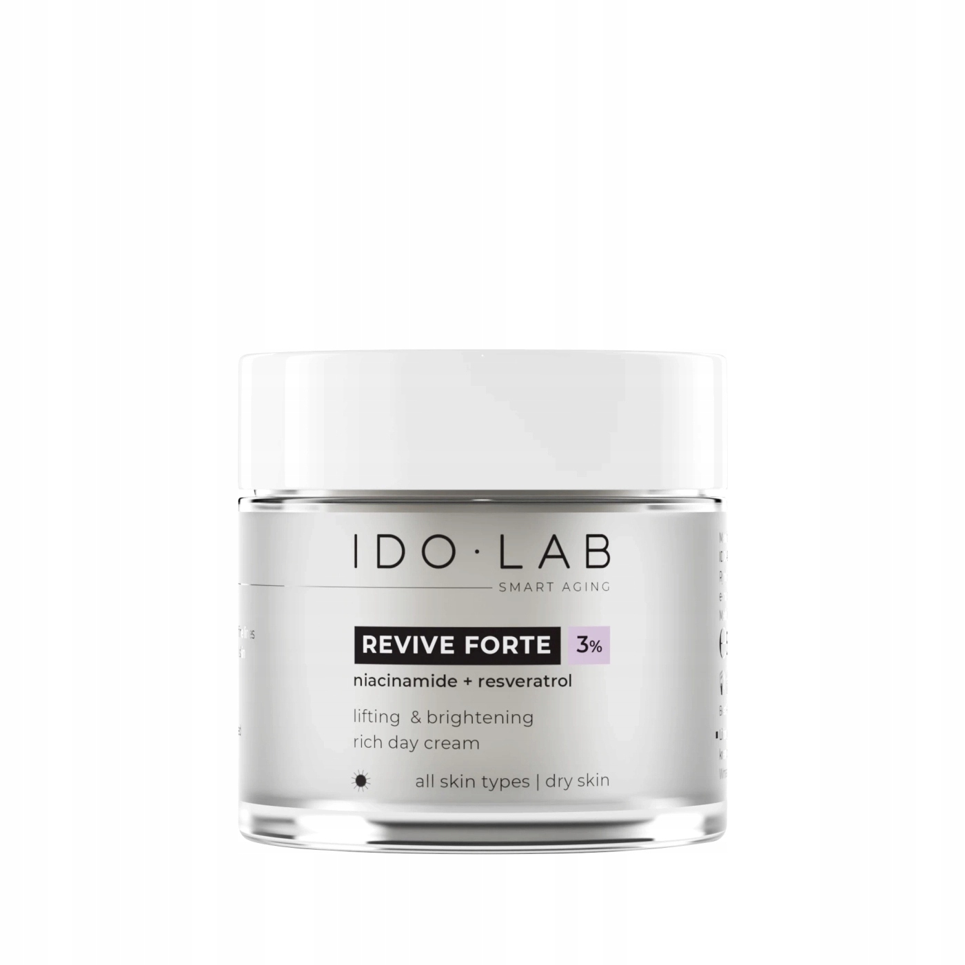 Ido Lab Liftingový a rozjasňující denní krém Bohaté složení 50 ml