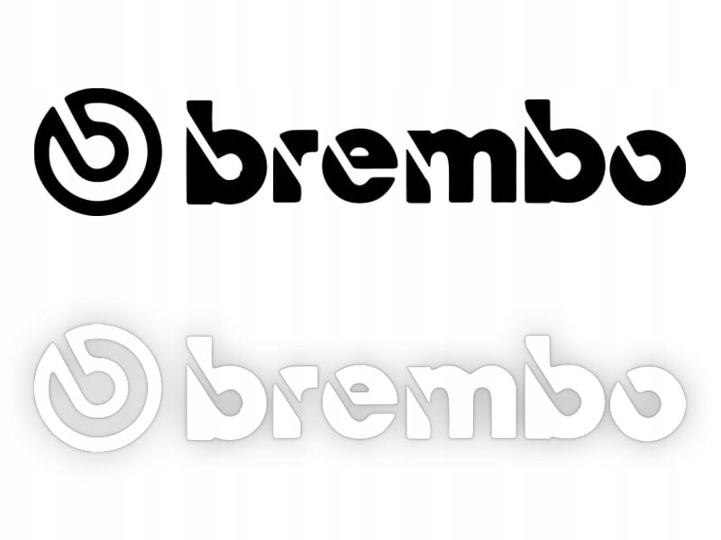 BREMBO - Naklejka na samochód na auto KOLOR