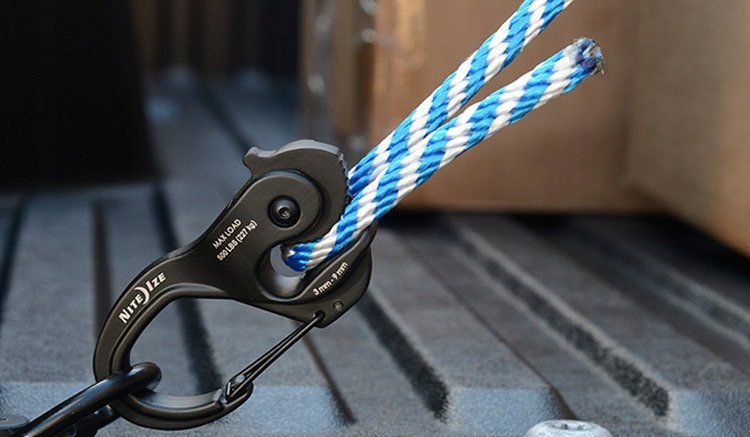 Nite Ize CamJam XT Aluminum Rope Tightener Large Mechanizm inny