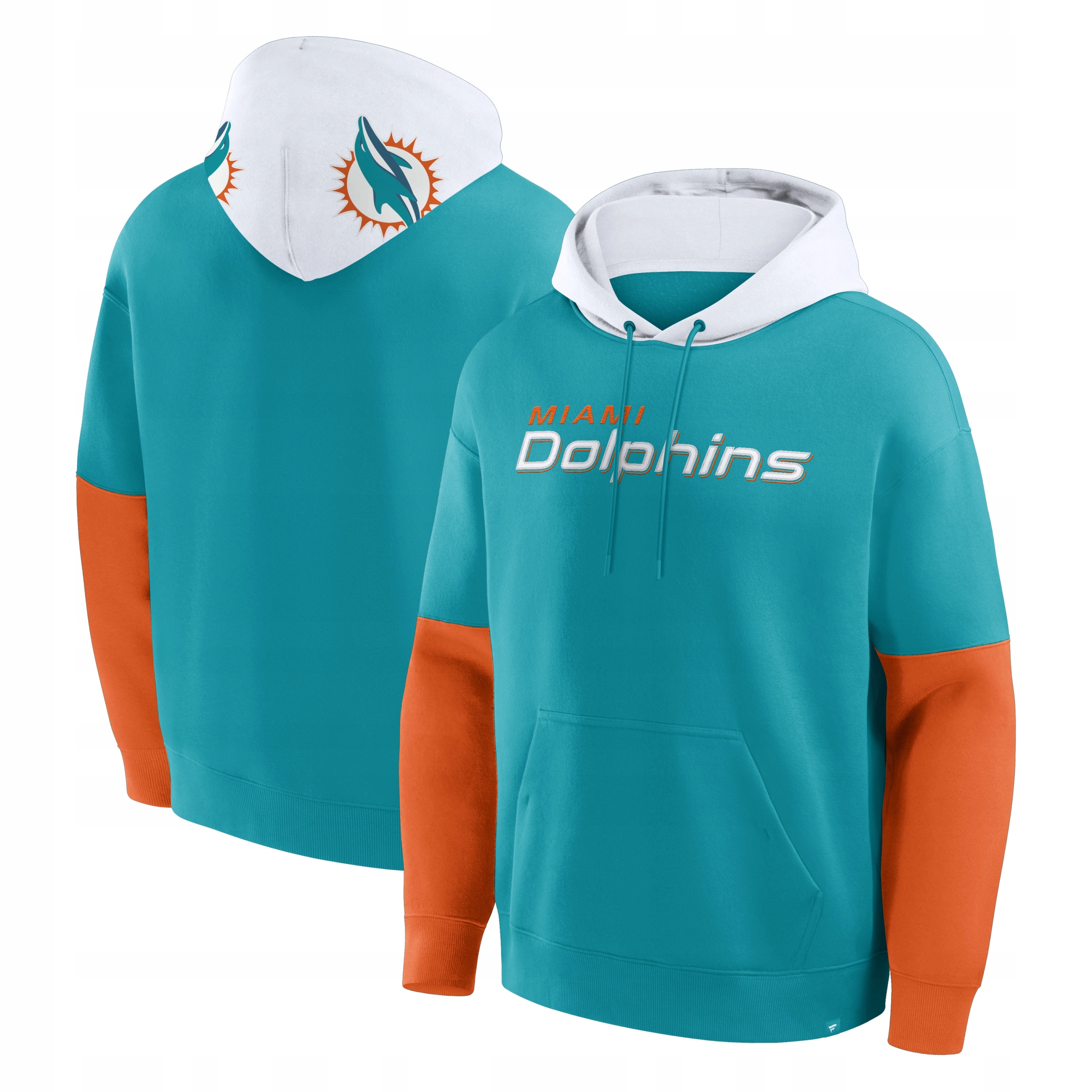 Pánská mikina Miami Dolphins Nfl Redzone Helmet Hoodie Velikost: XL