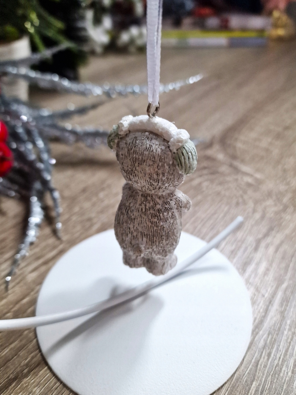 ZAWIESZKA BOMBKA - MIŚ NIEDŻWIEDŻ model I Rodzaj Bombka dekorowana