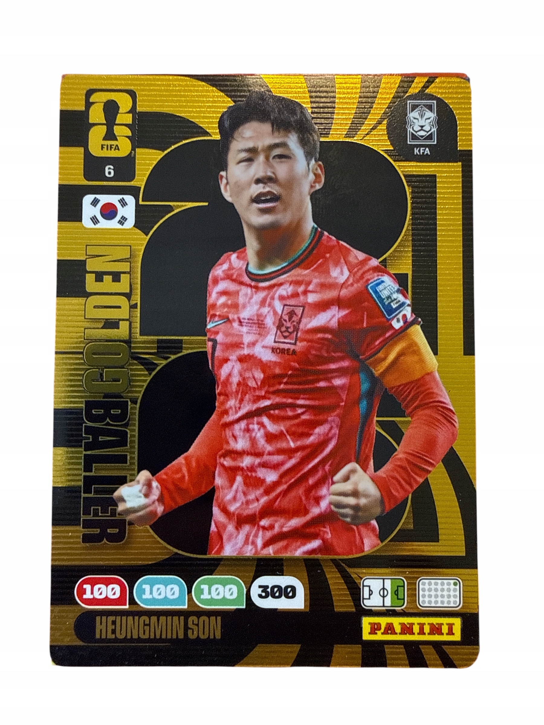 Fifa World Cup America 2026 Panini Golden Ballers 6 Son