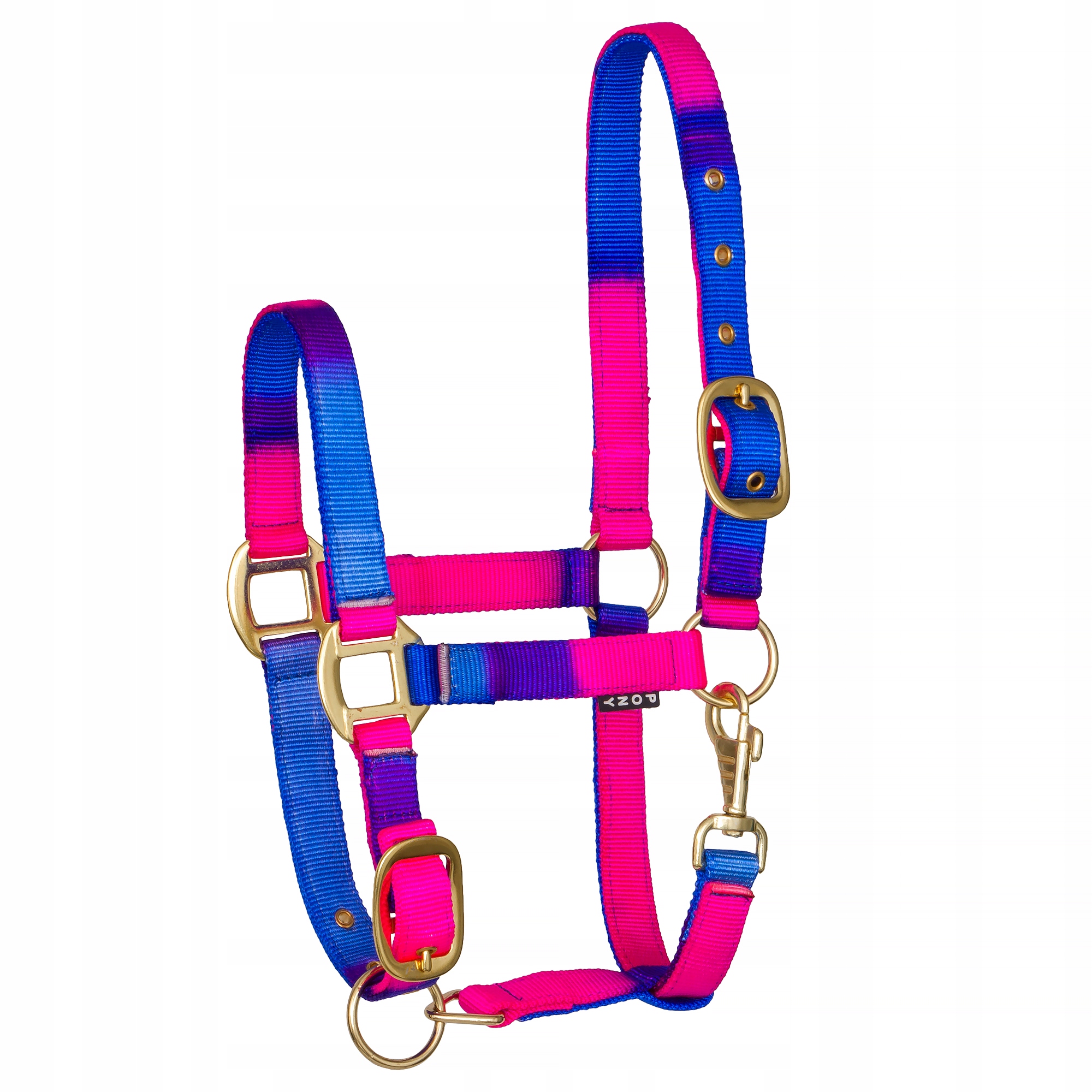 Kantar dla konia Start Ombre niebieski/fioletowy/różowy Cob