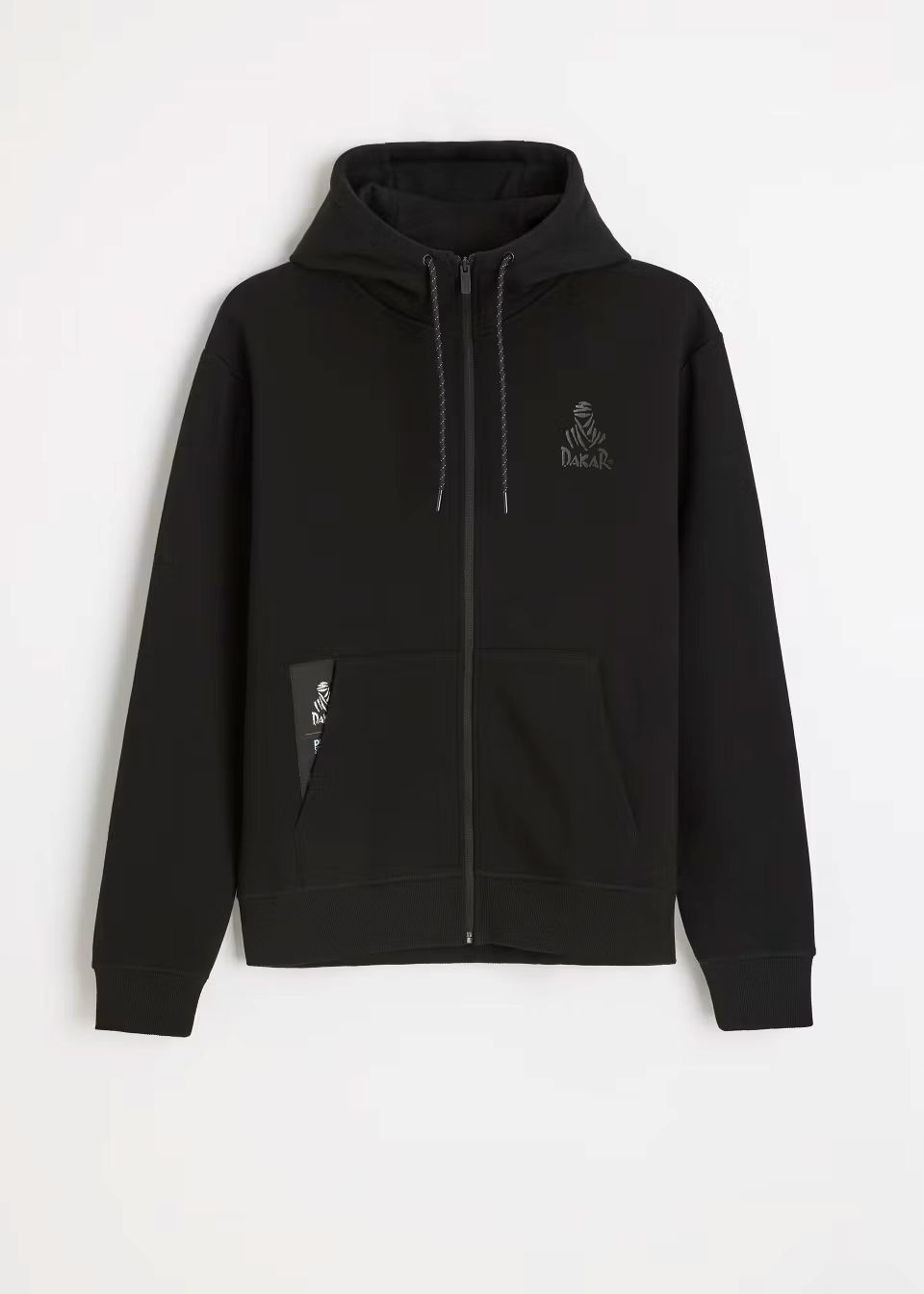 Diverse 2026 Extreme Team Dakar Rally Mikina Dkr Zip H25 Černá Barva M ()