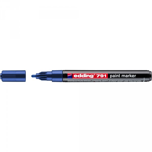 

Marker olejowy Edding 791 niebieski okrągły 1-2 mm