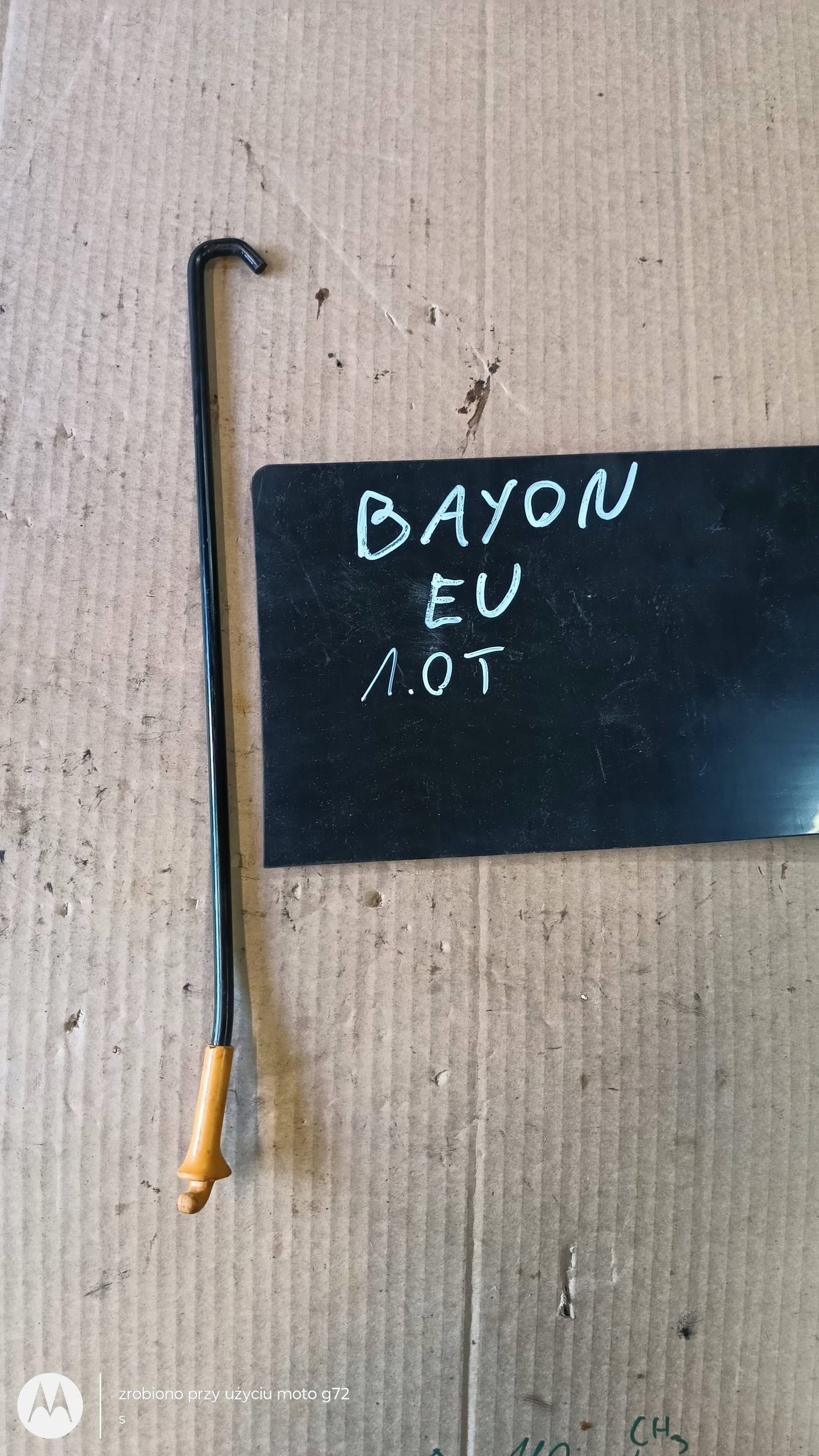 HYUNDAI BAYON BAT Support du capot 2021