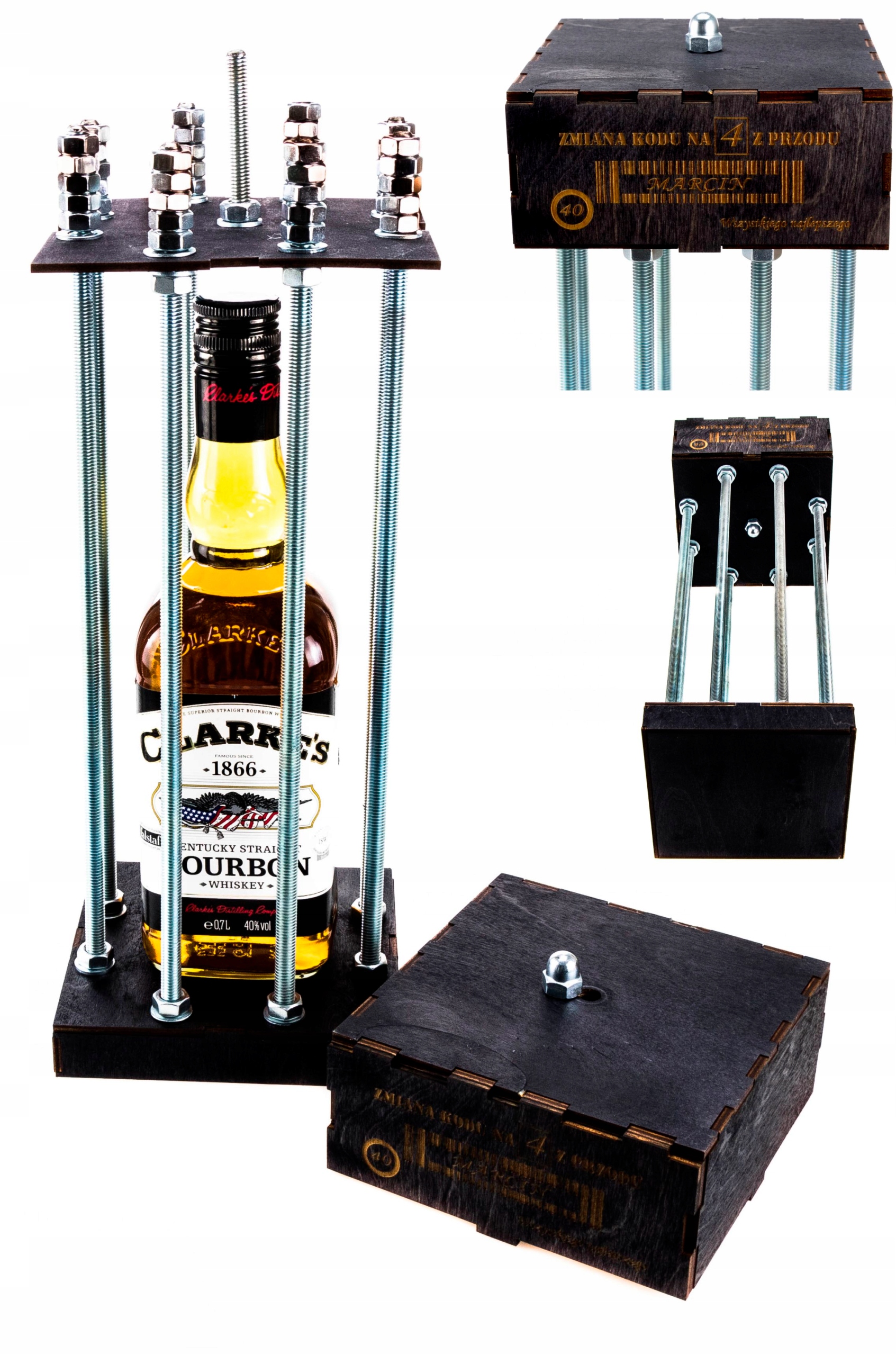 

Klatka Grawer na alkohol urodziny 18 30 40