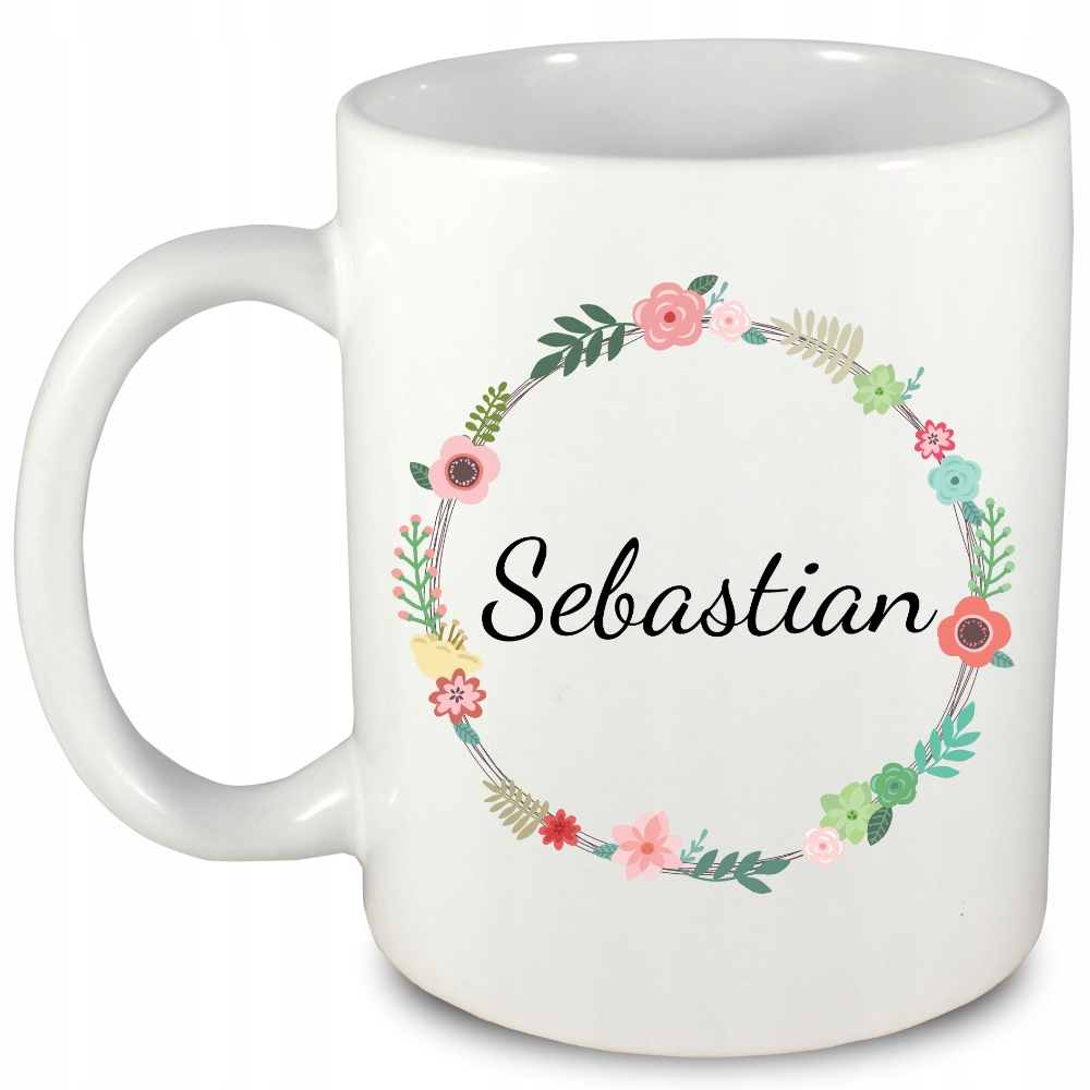 

kubek z imieniem Sebastian, 3